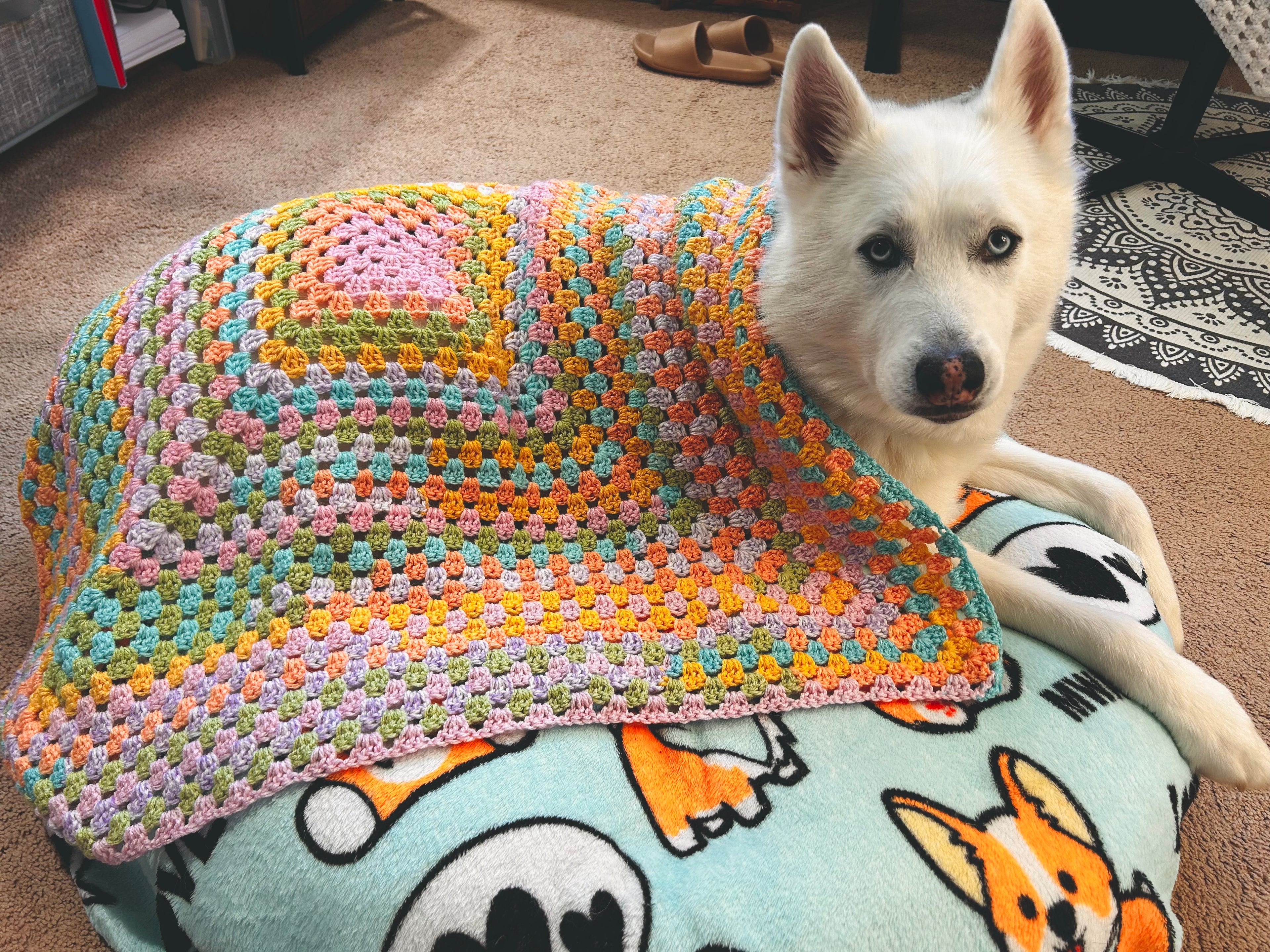 Handmade Table-To-Toes Throw