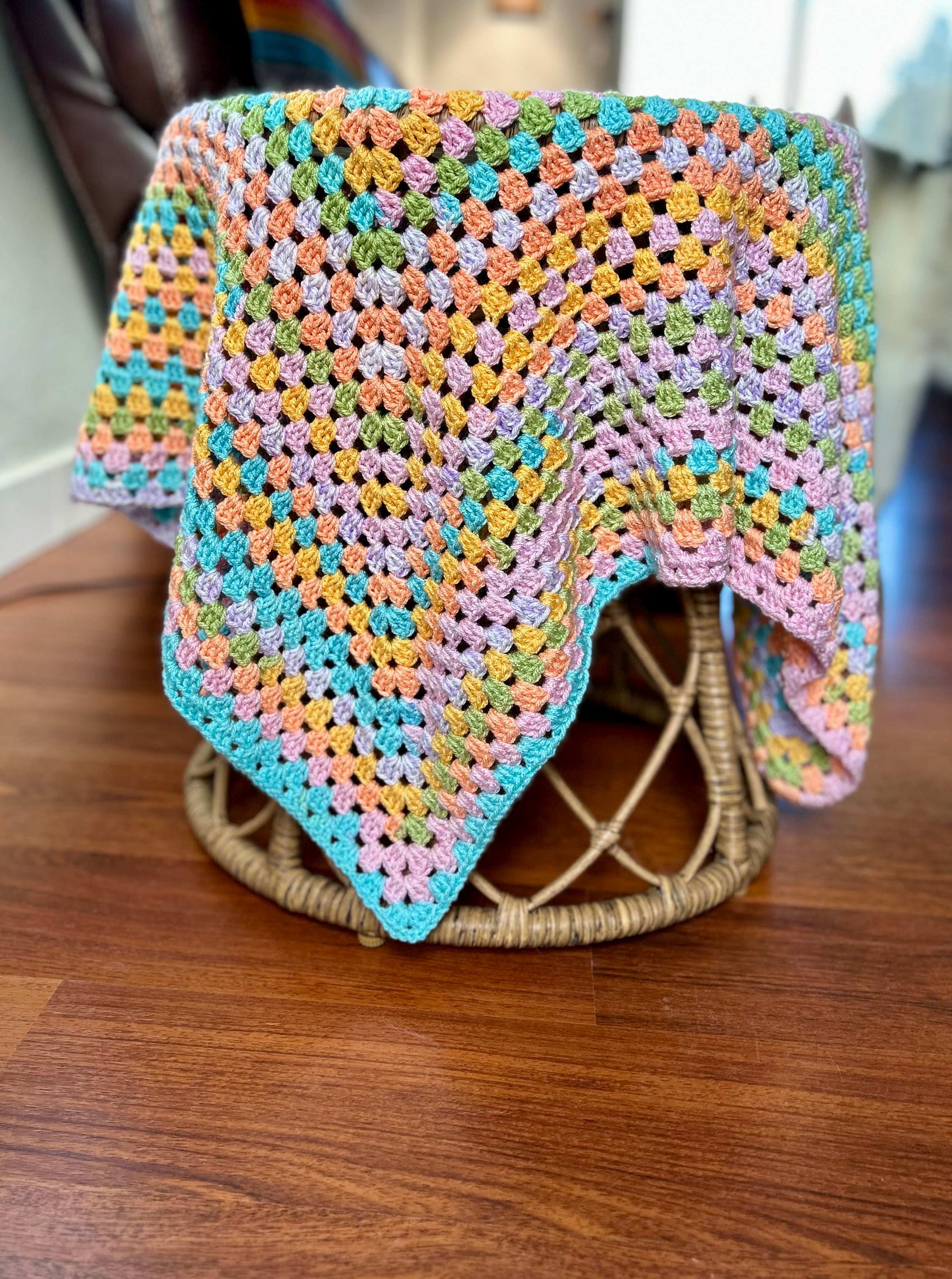 Handmade Table-To-Toes Throw