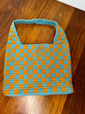 Sun & Sky Checkered Tote
