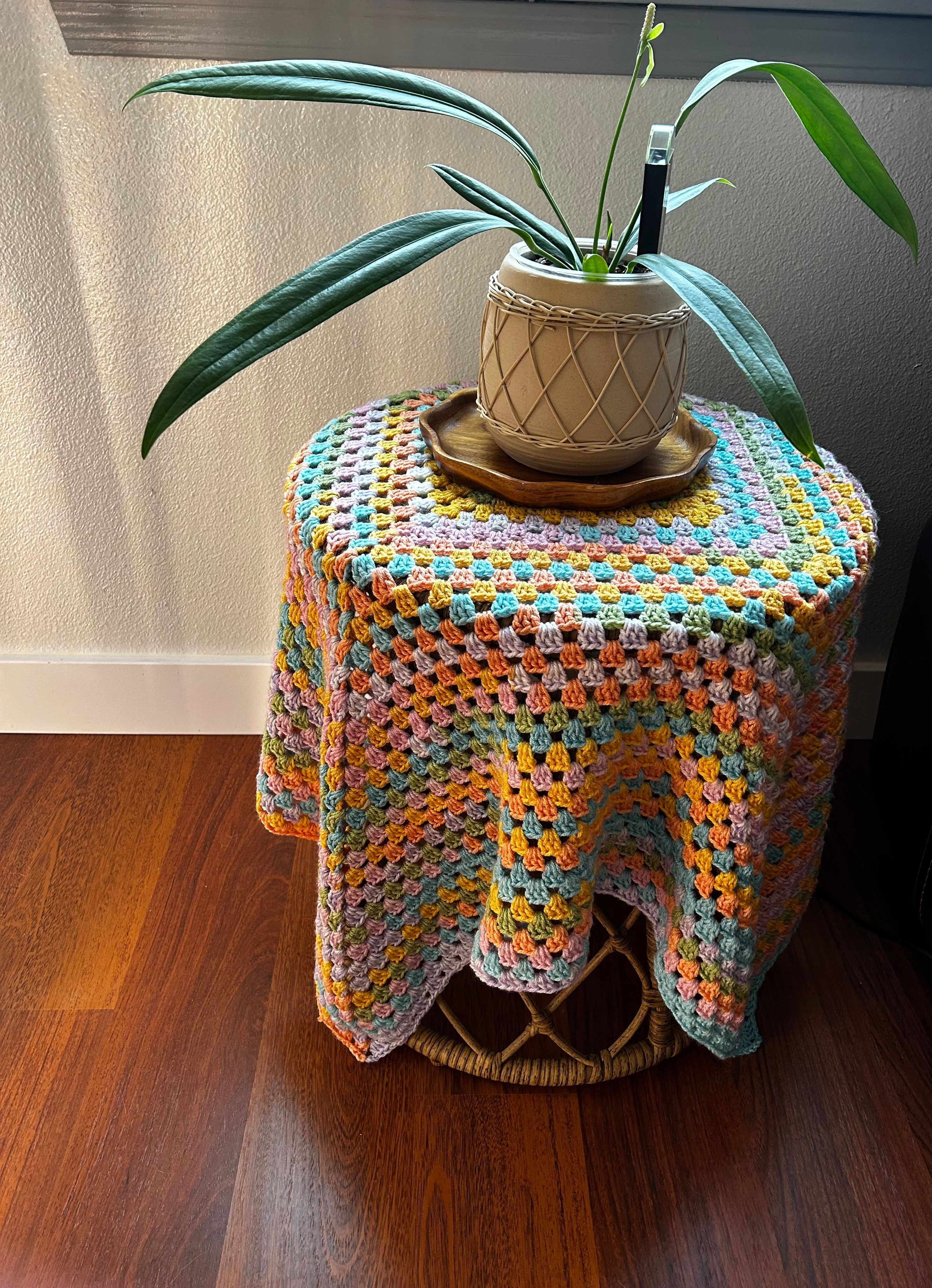 Handmade Table-To-Toes Throw