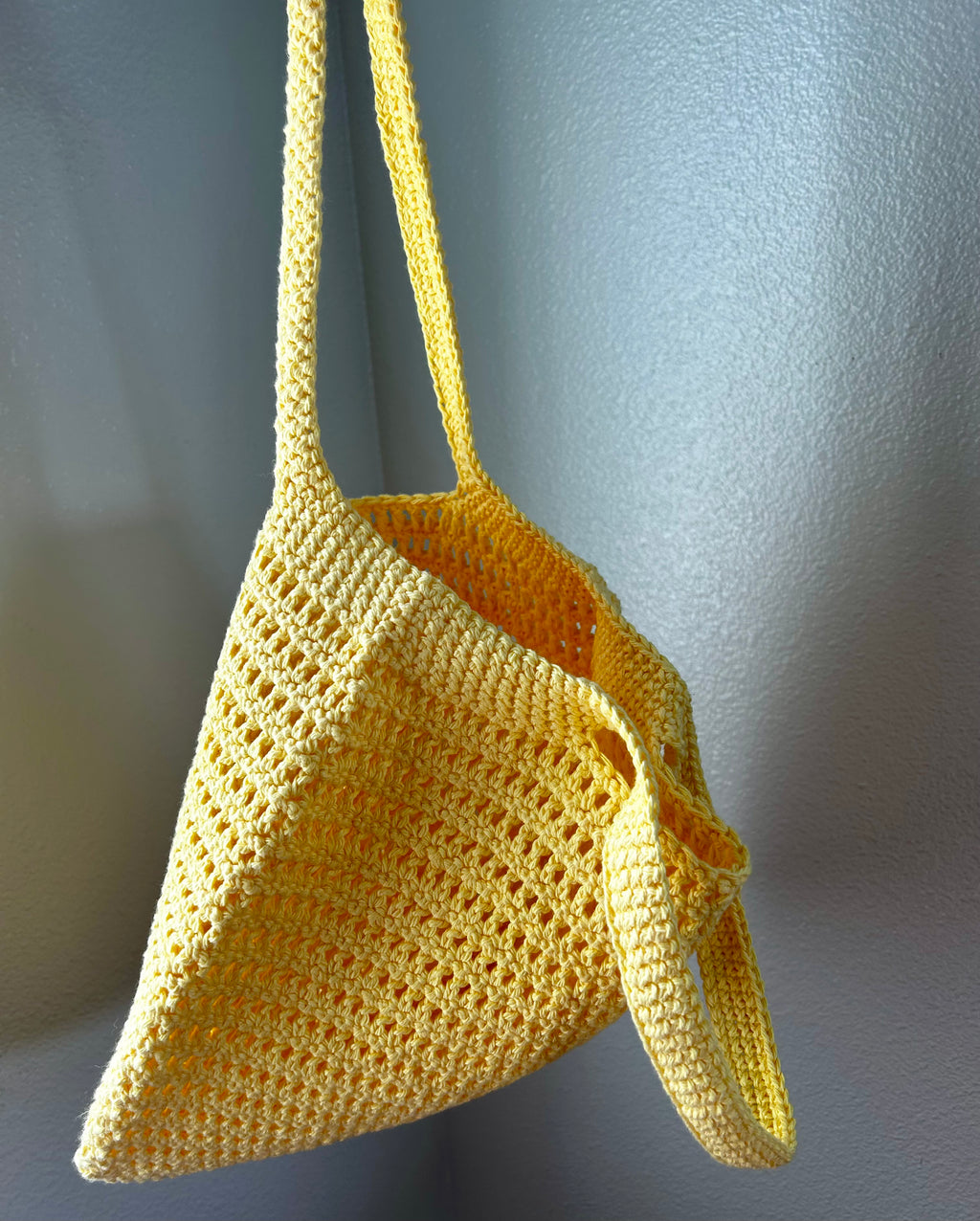 Eco-Friendly Cotton Crochet Market Bag