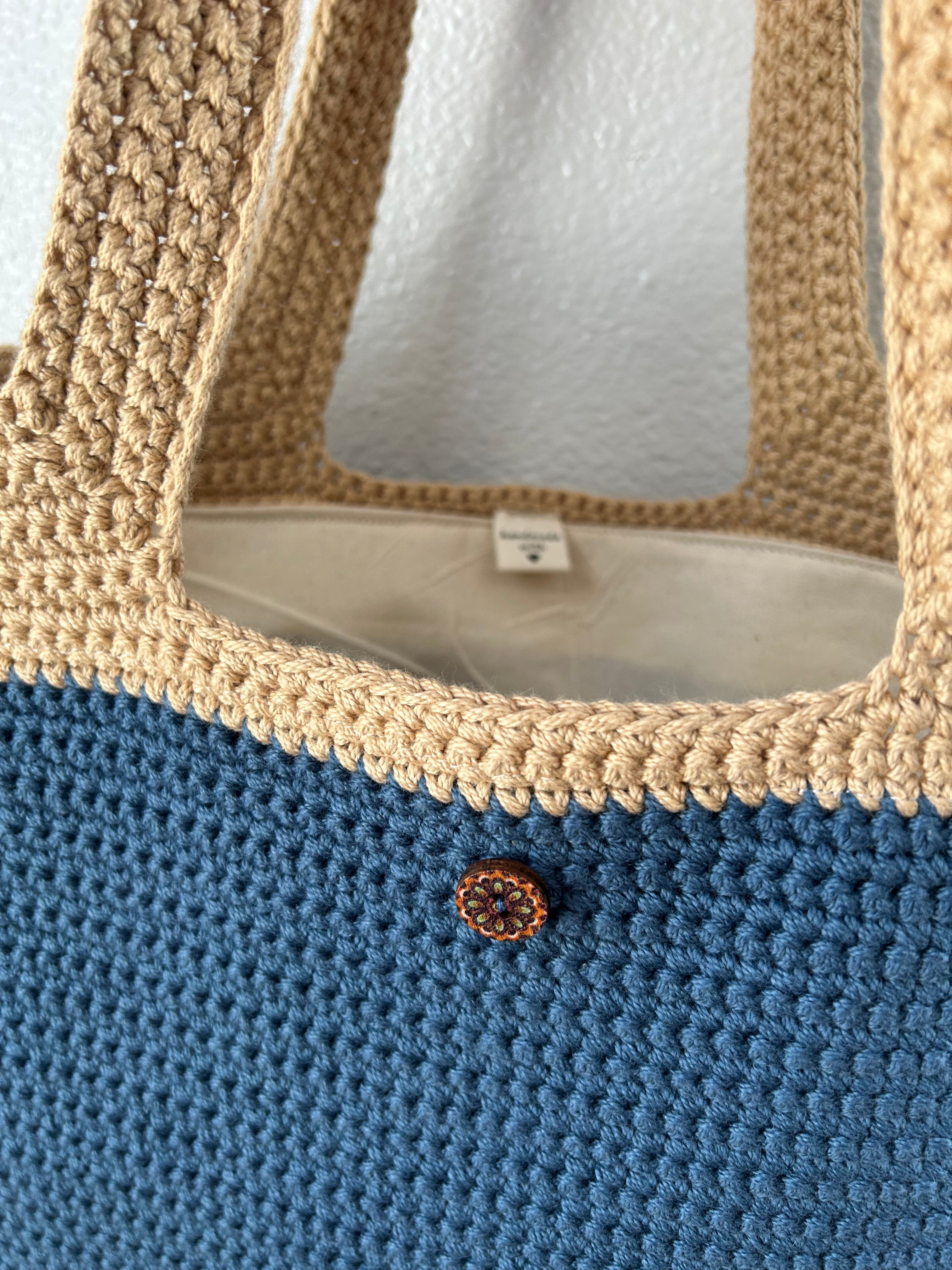 Handmade Sea Glass Tote
