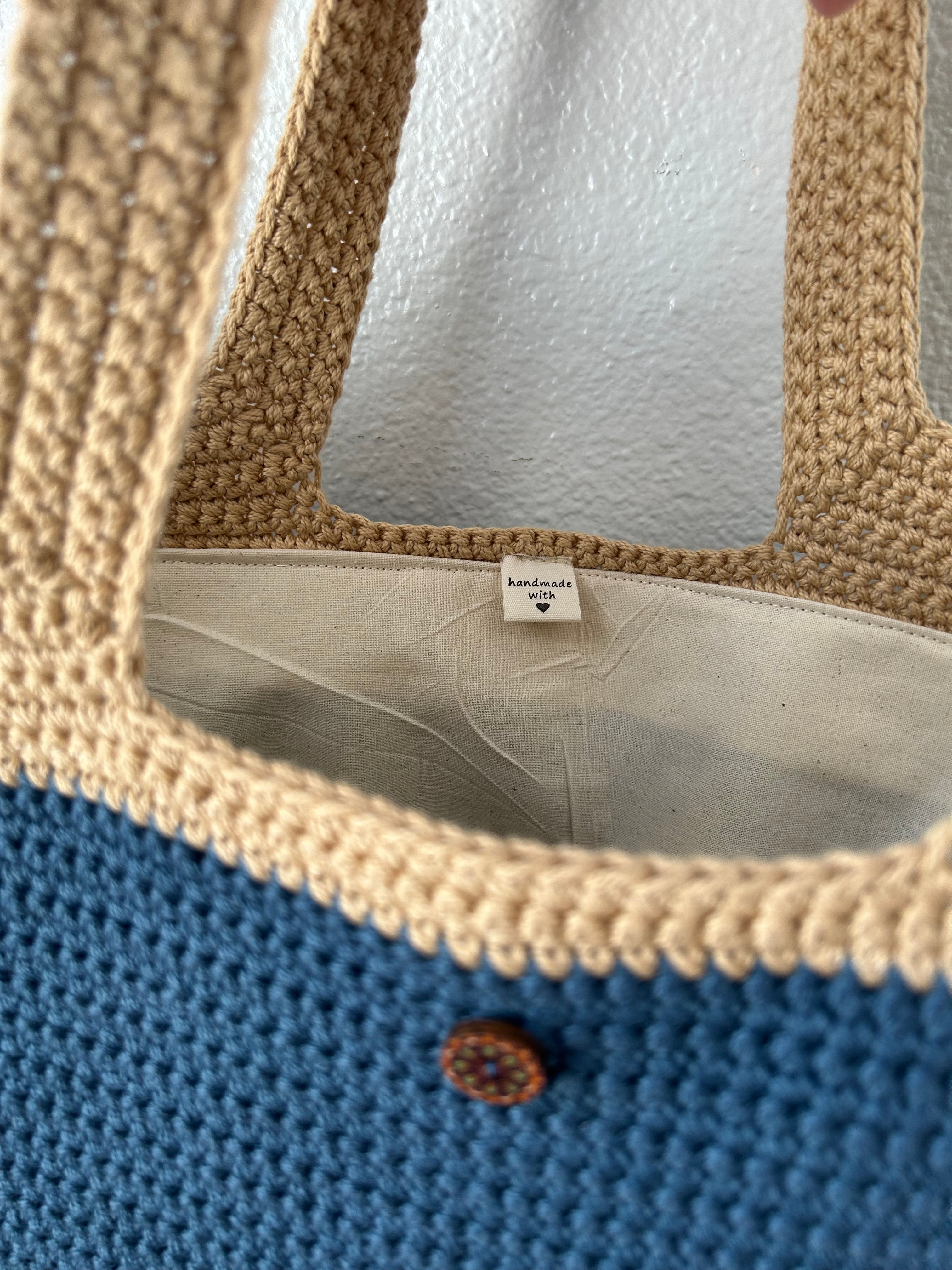 Handmade Sea Glass Tote
