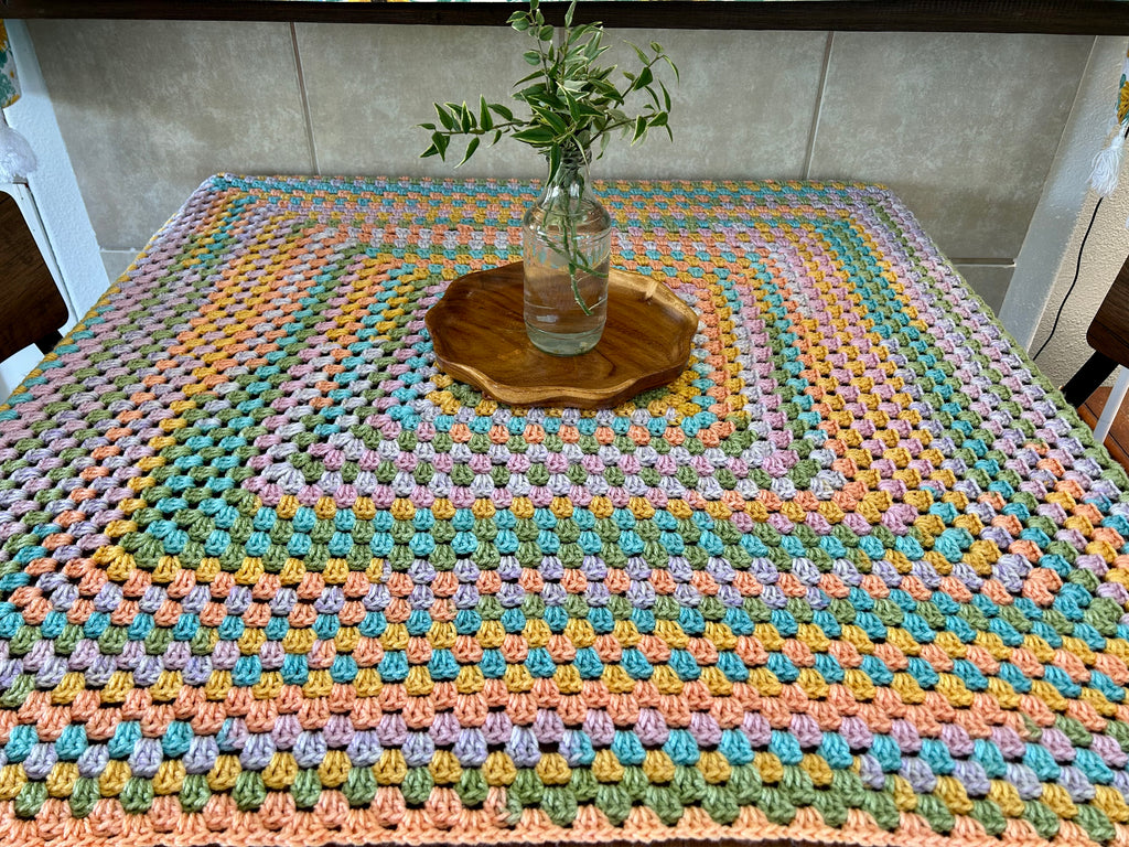 Handmade Table-To-Toes Throw