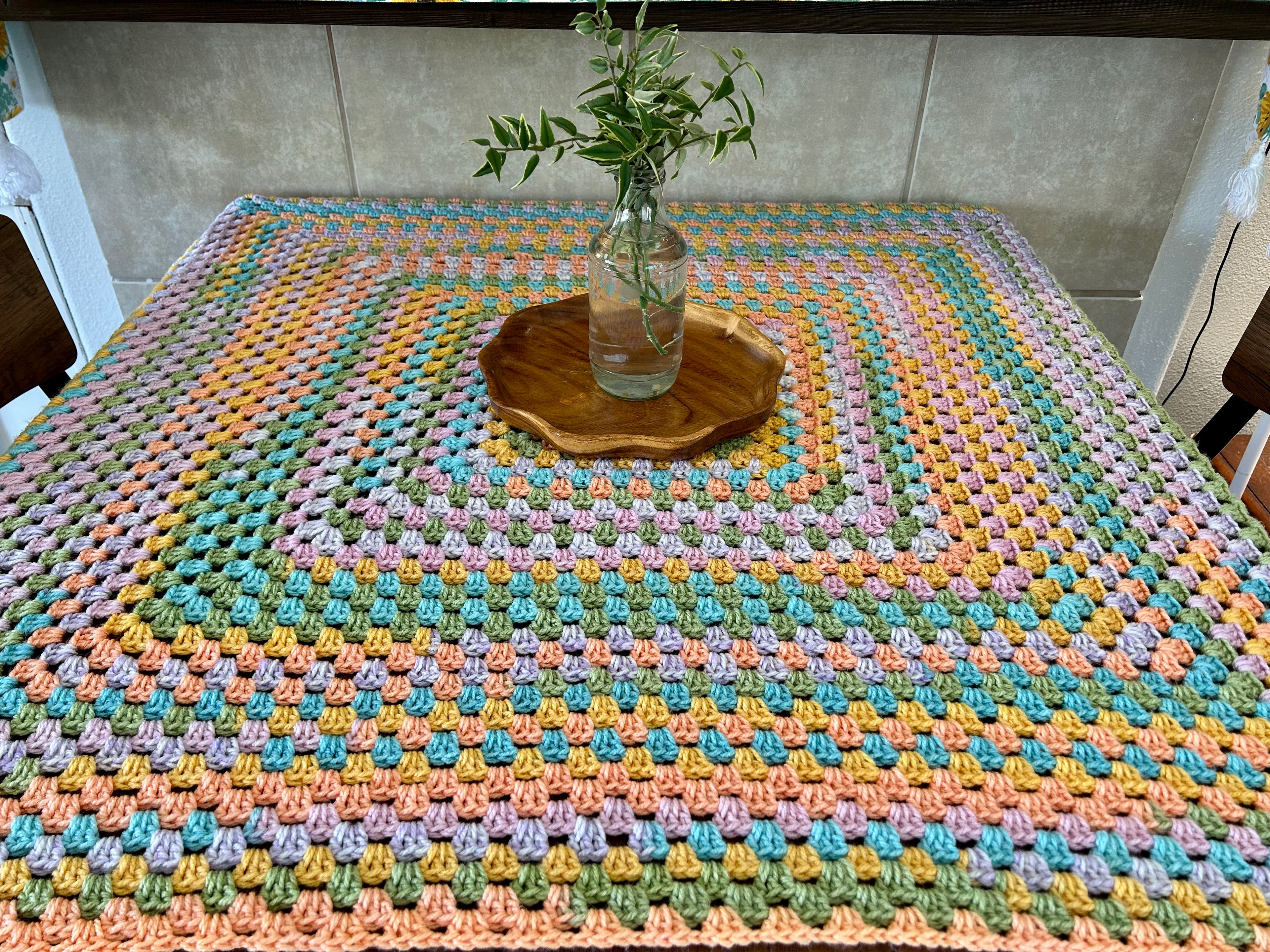 Handmade Table-To-Toes Throw