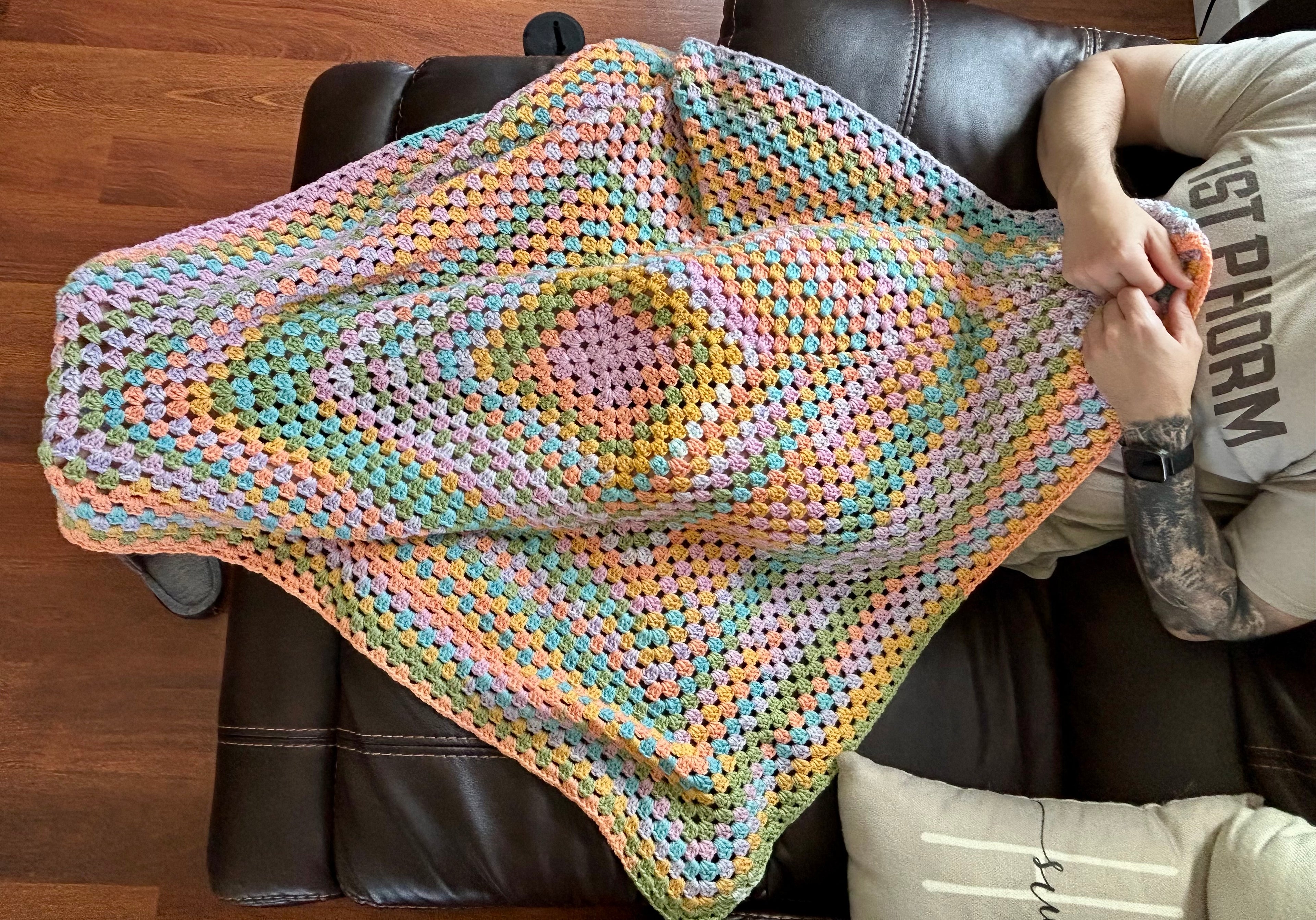 Handmade Table-To-Toes Throw
